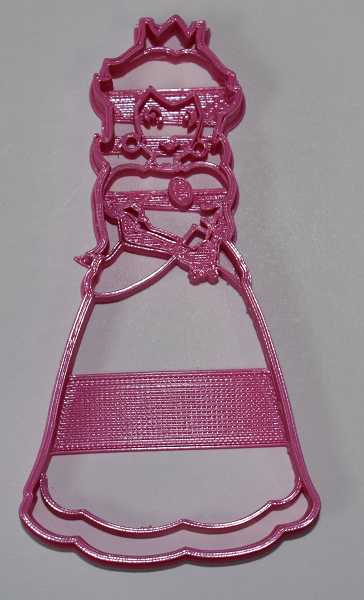 Super Mario Princess Peach Cookie Cutter