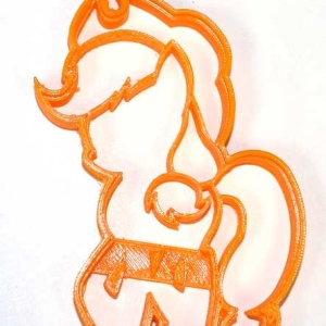 My Little Pony Applejack Pony Cookie Cutter