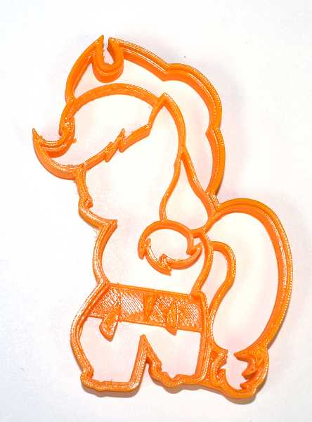 My Little Pony Applejack Pony Cookie Cutter