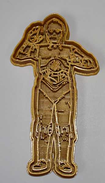 Star Wars C-3PO Cookie Cutter