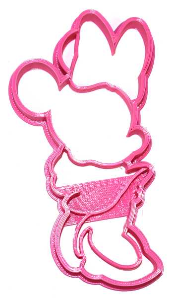 Minnie Mouse Silhouette Cookie Cutter