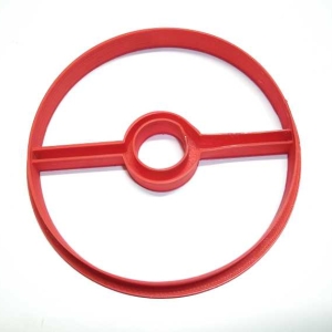 Pokemon Pokeball Cookie Cutter