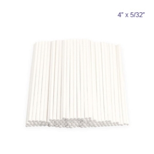 Sucker Stick White 4 1/2″x 5/32″ Approx. 1,000 CT