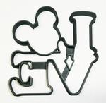 Mickey Love Cookie Cutter
