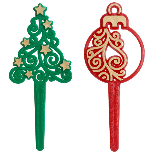 Tree and Ornament Icons DecoPics 144 CT