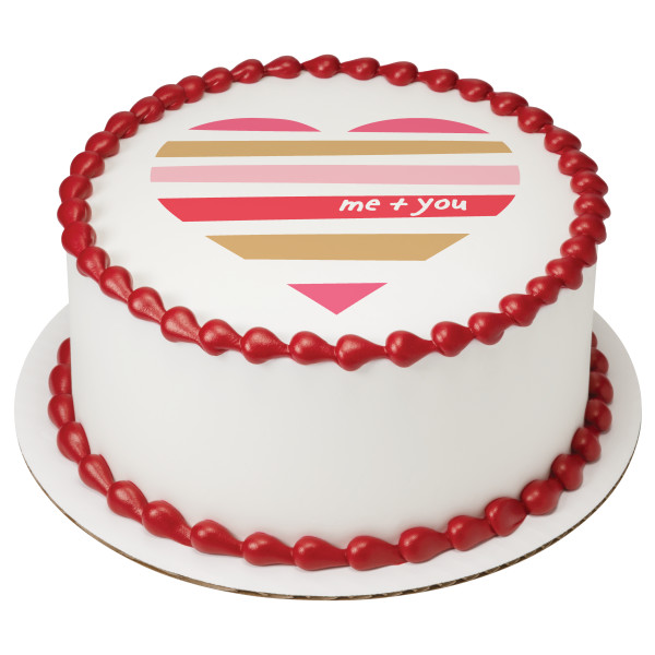 Heart-to-Heart Valentine Edible Image 12 CT - Image 3