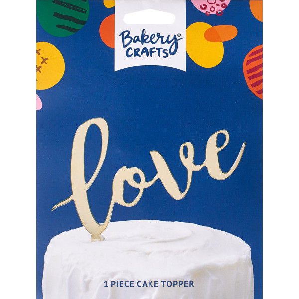 Love Cake Topper 12 CT