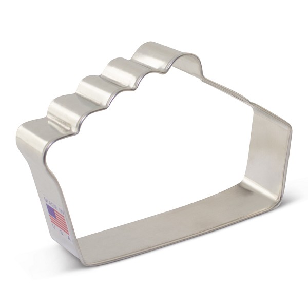 Pie Slice Cookie Cutter 4 1/2"