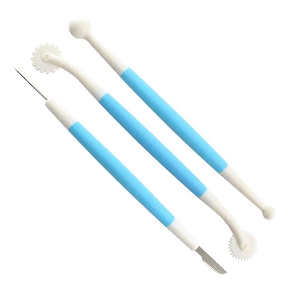 Fondant & Gum Paste Tools 3 PCS