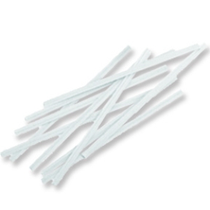 White Twist Ties 2000 CT