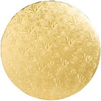 10" Gold Round Drum EA