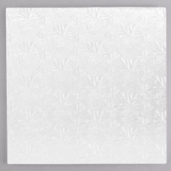 10" White SQUARE DBWL EA