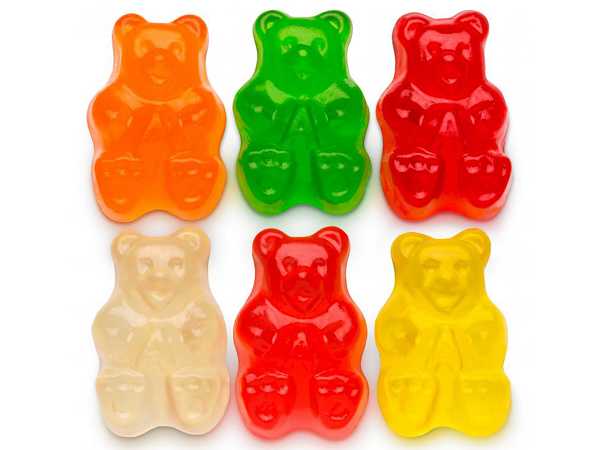 Mini Assorted Gummi Bears 8 OZ