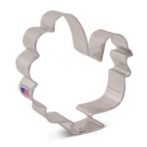 Turkey Cookie Cutter 3 5/8″ x 3 5/8″