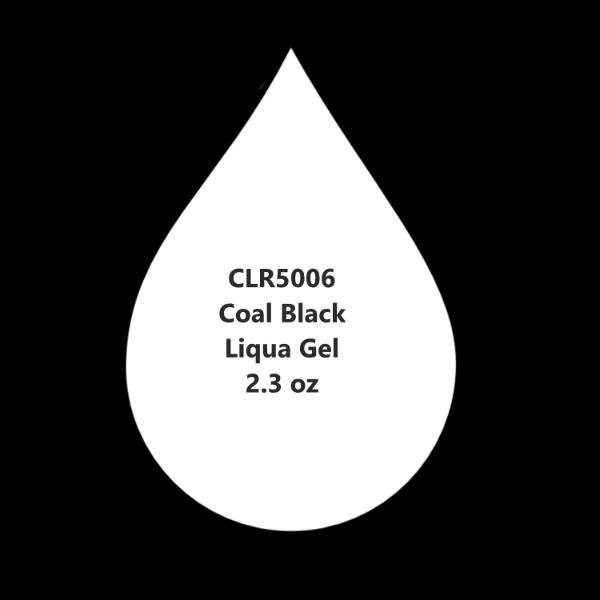 Coal Black 2.3 Fluid OZ Liqua Gel