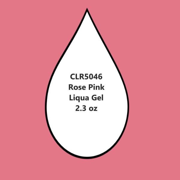 Rose Pink 2.3 Fluid OZ Liqua Gel