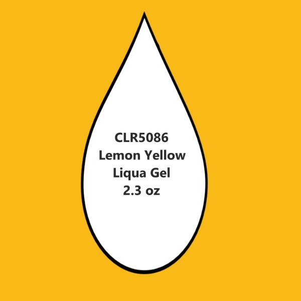 Lemon Yellow 2.3 Fluid OZ Liqua Gel