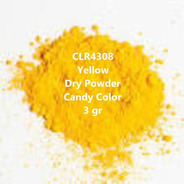 Dry Powder Candy Color Yellow 3 GR