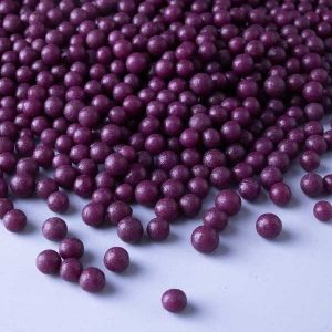 Purple (Plum) Beads (4 MM) 1 LB