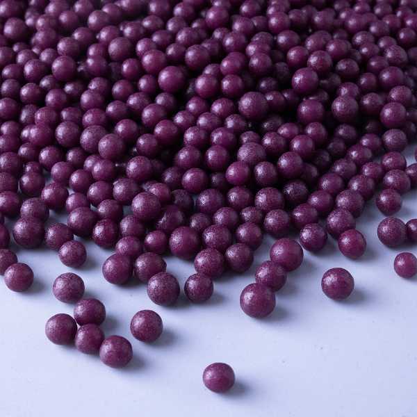 Purple (Plum) Beads (4 MM) 1 LB
