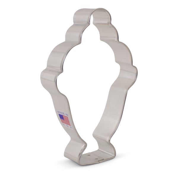 Icecream Sundae / Mermaid Cutter 5" x 3 1/4"