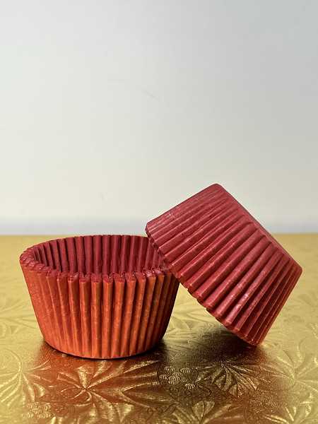 Red Baking Cup 2" B x 1 3/8"W 10,000 CT