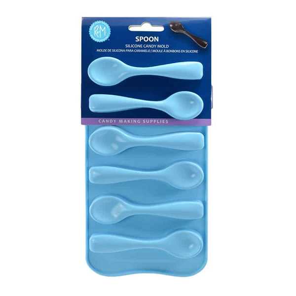 Spoon Silicone Candy Mold 6 CAV