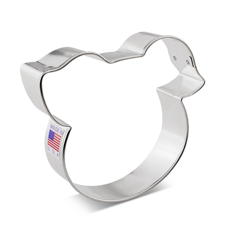 Pig Face Cookie Cutter 4" x 3.5"
