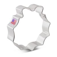 Small Christmas Wreath Cookie Cutter 3.25"x3.08"