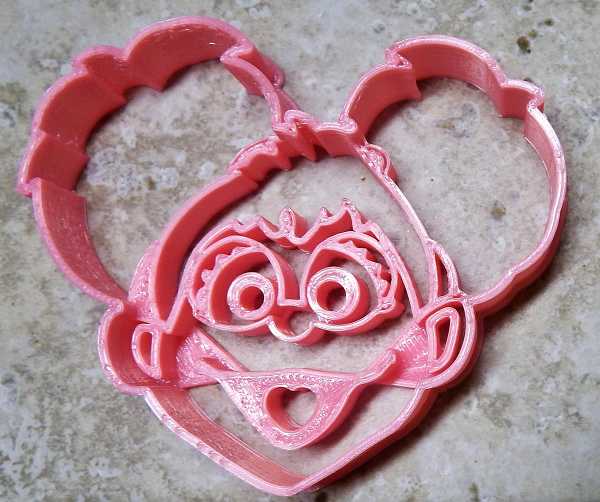 Abby Cadabby Face Sesame Street Cookie Cutter