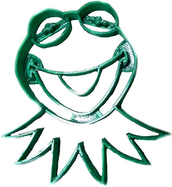 Kermit Face The Muppets Cookie Cutter
