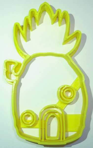 Spongebob Squarepants Pineapple Cookie Cutter
