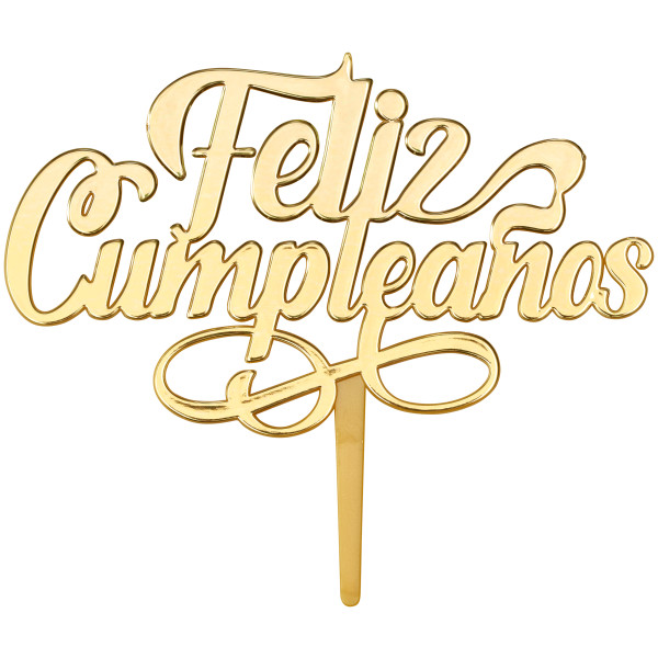 Feliz Cumpleanos Candle Holder 12 CT - Image 2