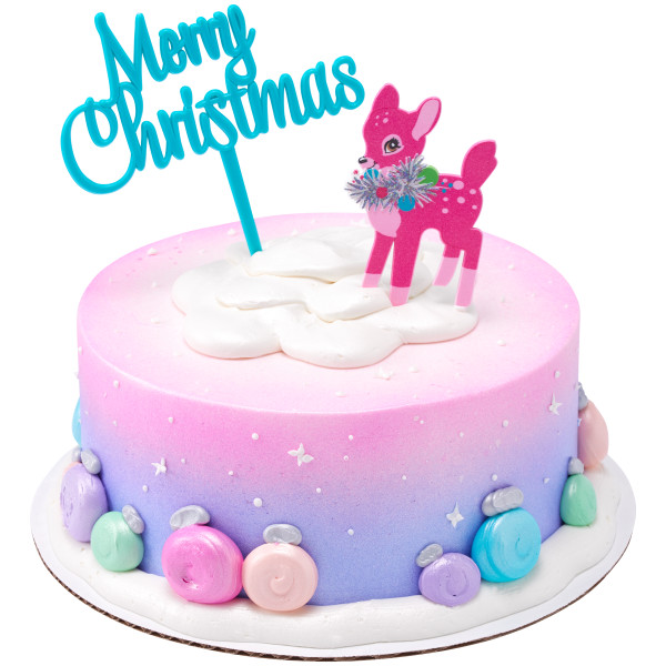 Merry Christmas Deer Layon 12 CT - Image 2