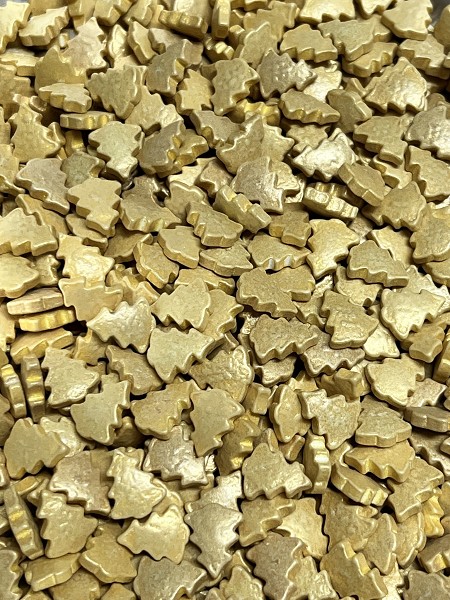 Christmas Tree Gold (Thick) Sprinkles 5 OZ
