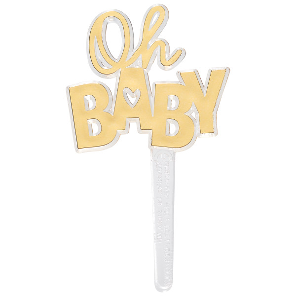 Oh Baby Foil DecoPics 72 CT