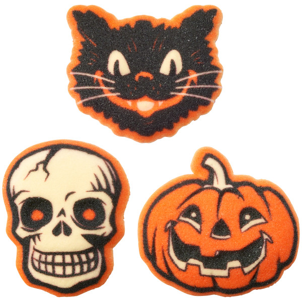 Vintage Fright Assortment Dec-Ons 90 CT