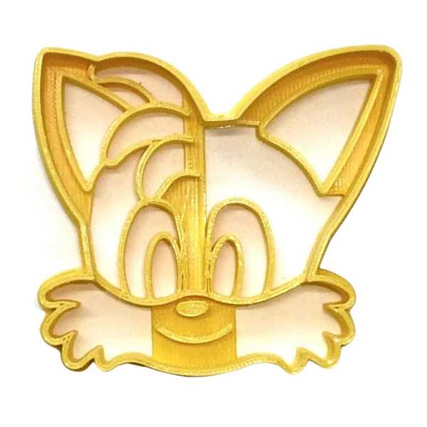 Sonic the Hedgehog Tails Face Cookie Cutter