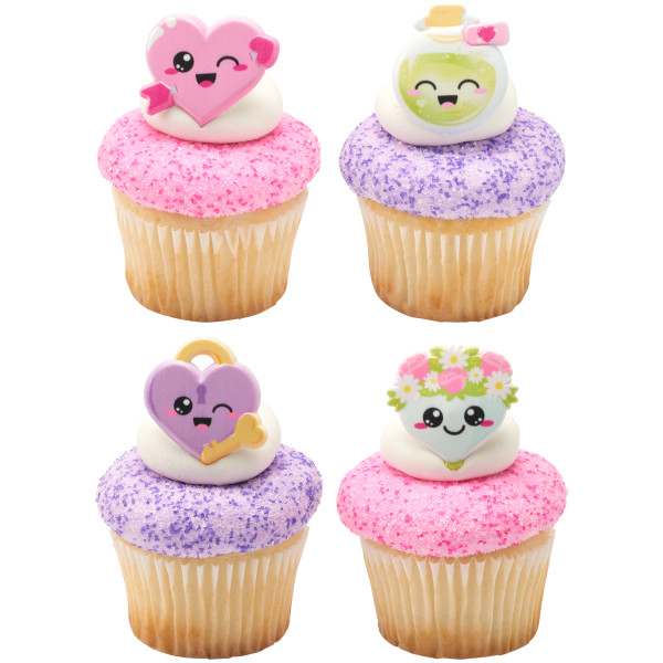 Valentine Cutie Cupcake Rings 144 CT - Image 3