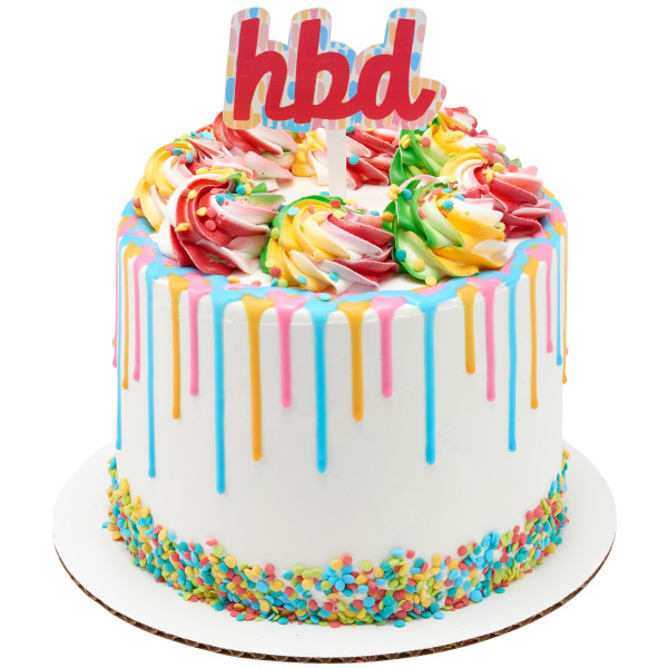 Happy Birthday Vertical Layon 12 CT - Image 3