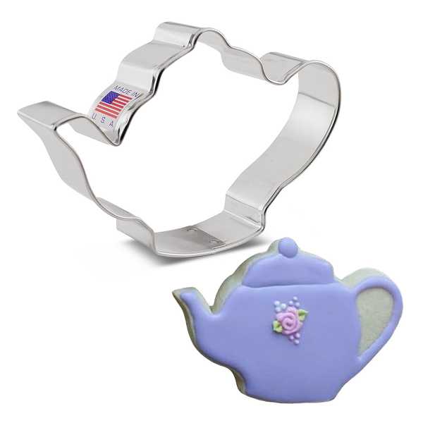 Teapot Cookie Cutter 4 1/4" x 3" EA