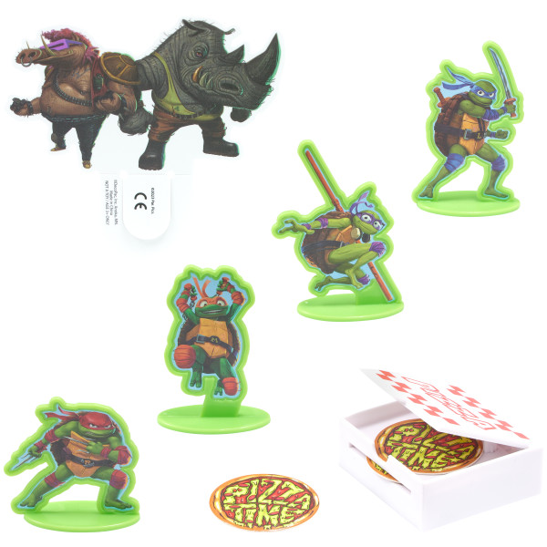 Teengae Mutant Ninja Turtles Pizza Power DecoSet EA