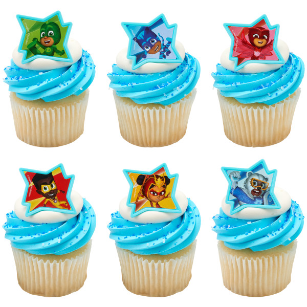 PJ Masks Calling All Heroes Cupcake Rings 72 CT - Image 2