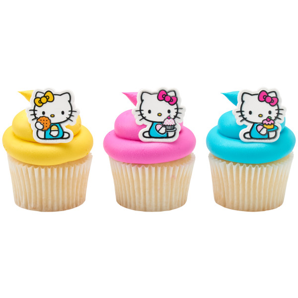 Hello Kitty and Mimmy Cupcake Rings 72 CT - Image 2