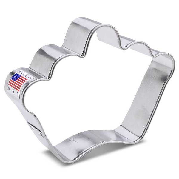 Queen or King Crown Cookie Cutter 4" EA