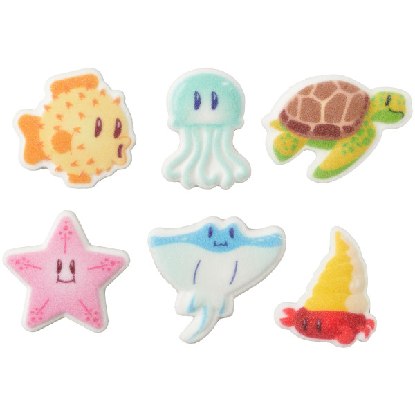 Sea Friends Assortment Dec-Ons 192 CT