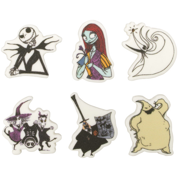 Disney Tim Burton's The Nightmare Before Christmas Sweet Decor Edible Decor 144 CT