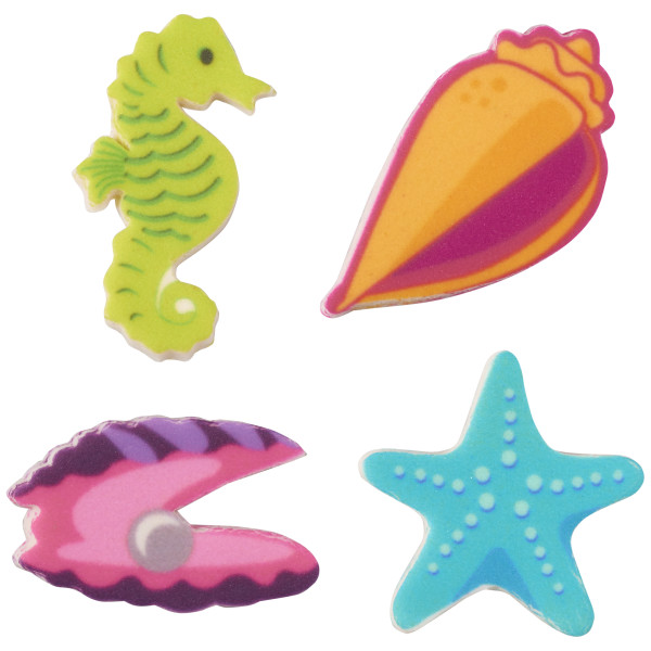 Sea Life Minis Sweet Decor Edible Decorations 144 CT