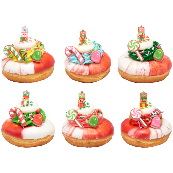 Nutcracker Assortment Sweet Decor Edible Decor 144 CT - Image 2