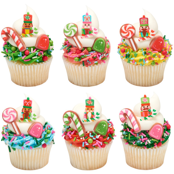 Nutcracker Assortment Sweet Decor Edible Decor 144 CT - Image 3